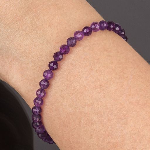 Браслет из Аметиста - Радуга самоцветов фото 2