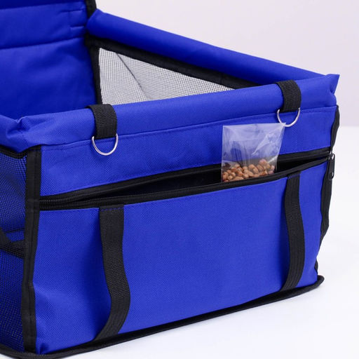 Автокресло для животных 40*30*25 см, синее - Пижон фото 9