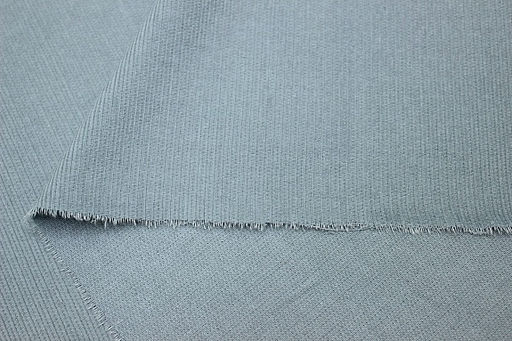 Микровельвет цв.Св.серо-лазурная дымка, ш.1.45м, хлопок-100%, 190гр/м.кв - Купава фото 4