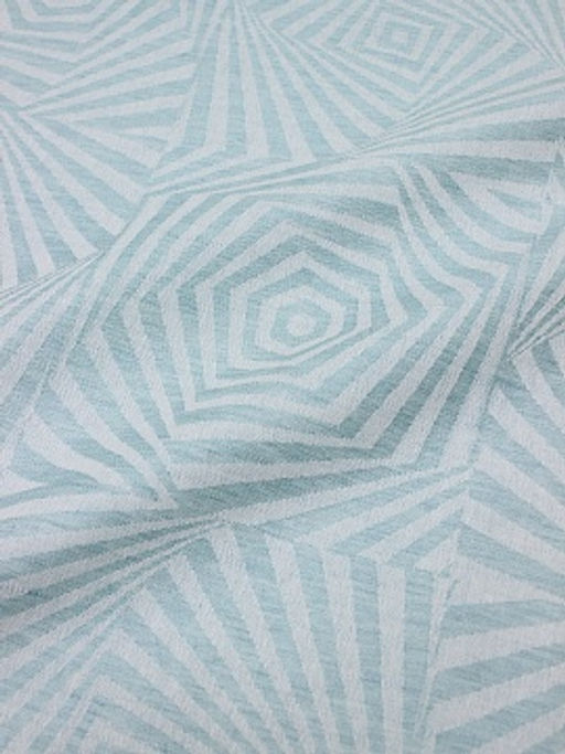 Полульняной жаккард Оптическая иллюзия цв.мятное мороженое, СОРТ2, ш.1.75м, лен-57%, хл-43%