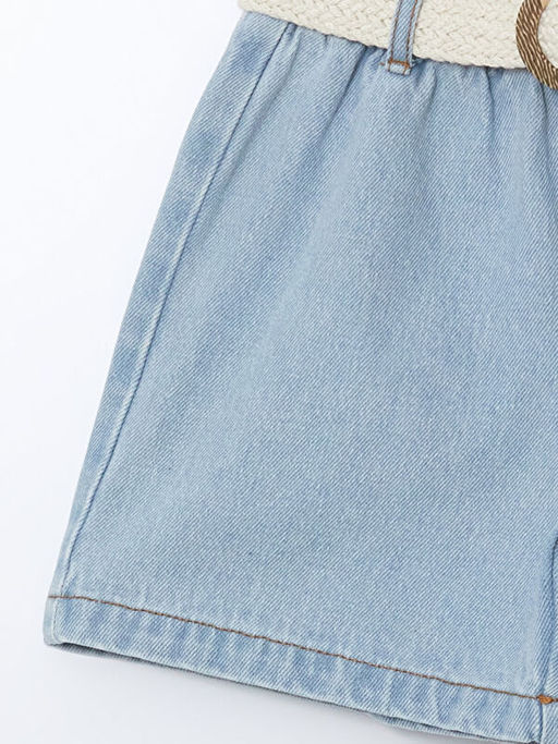 Beli Lastikli Kemerli K?z ?ocuk ?ort