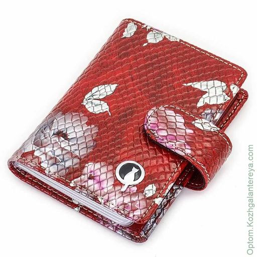 Женская кожаная визитница Sergio Valentini СВ 8135-010  фото 2