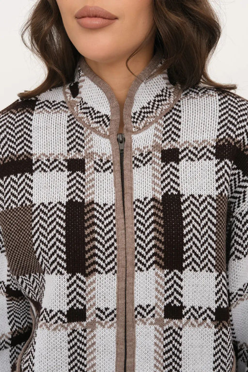 ЗЛАТА Жакет М 3370/шоколадный