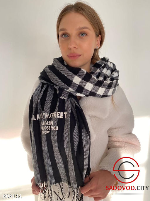 Тёплые большие палантины - Bruno фото 7