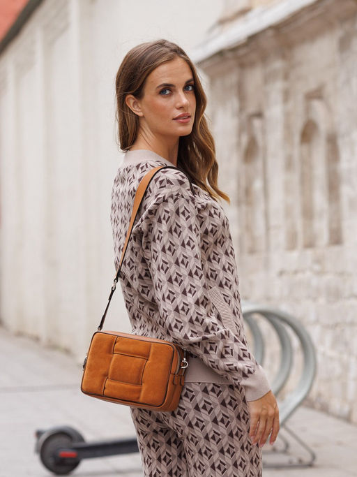 Брюки женские 1231156001 beige/brown - Eleganzza фото 7