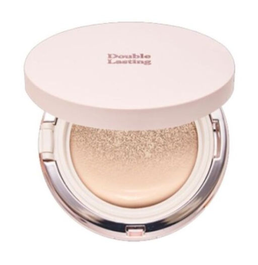 Кушон с эффектом двойного сияния - Double Lasting Cushion Glow № 17C1 Light Vanilla(Легкая ваниль) SPF50+/PA+++, 15 гр