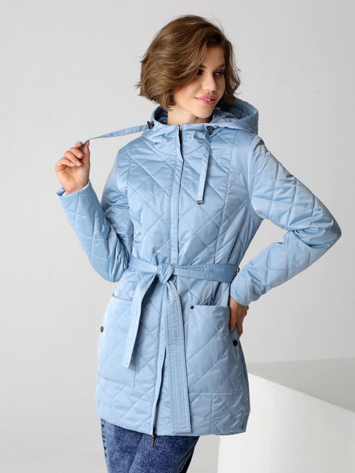 22114 Куртка голубой - Dizzyway фото 3