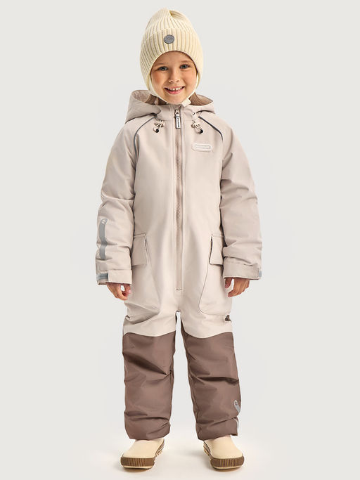 Комбинезон 8м8626 кешью/капучино