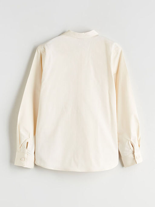 Basic Uzun Kollu Erkek ?ocuk G?mlek