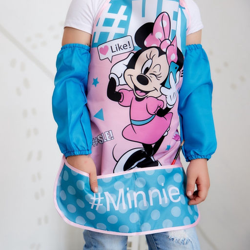 Фартук с нарукавниками детский Smile, Минни Маус, 49×39 см