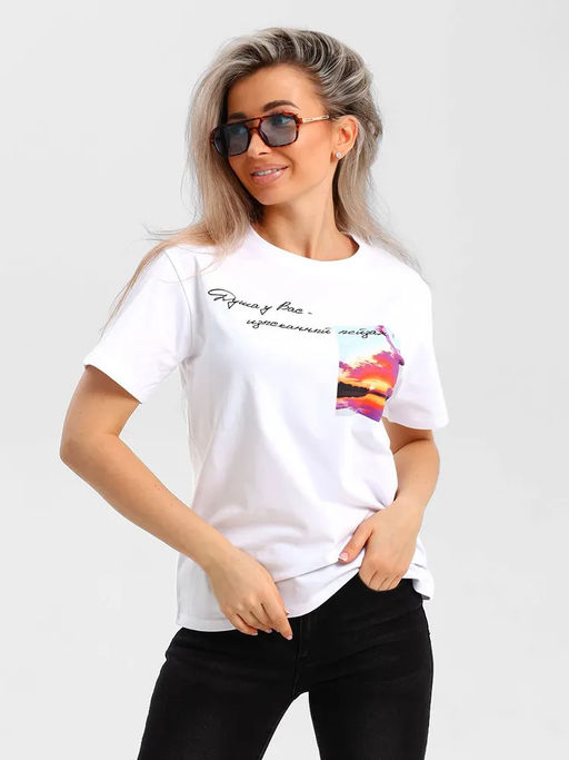 Футболка женская 318 - Вега фото 5