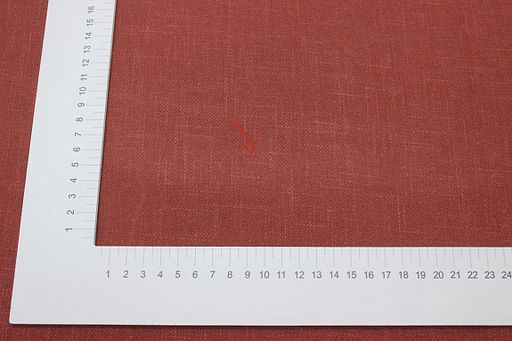 Конопля с хлопком-диагональ цв.Винтажный терракотово-коричневый, СОРТ2, ш.1.4м, конопля-80%, хл-20% - Купава фото 10