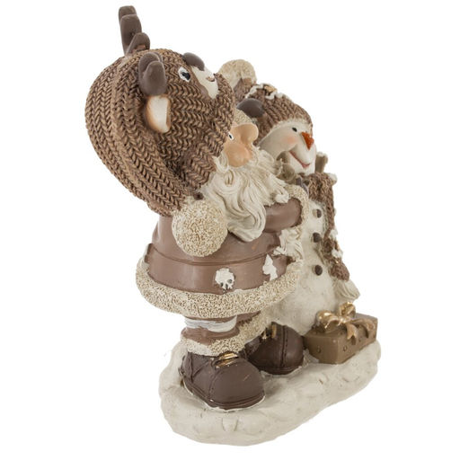 Фигурка декоративная "Дед Мороз", L11,5 W7 H12 см, 2в.