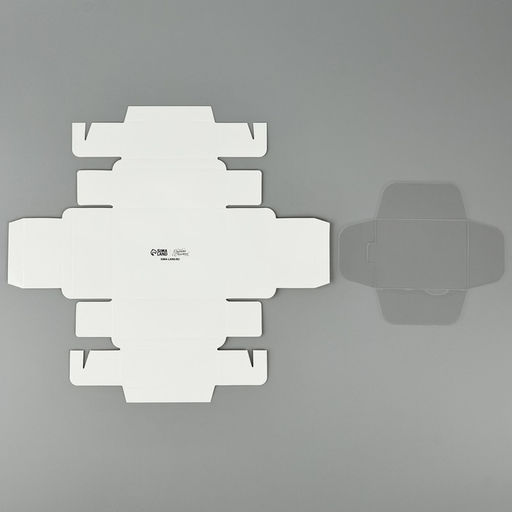 Цена за 5 шт. Коробка складная с пластиковой крышкой «Белая», 11.5 х 9 х 4 см