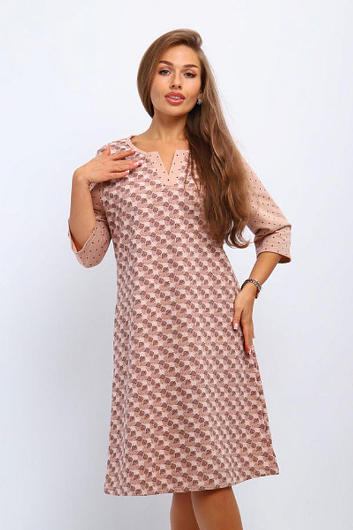 Сорочка теплая, футер с начесом (01060) - Плиона фото 33