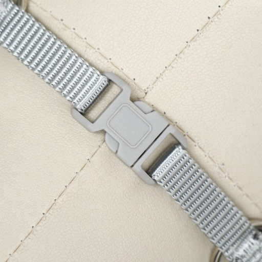 Комплект амуниции с мягкой дышащей шлейкой и круглым поводком 120 х 1 см, голубой - Пижон фото 7