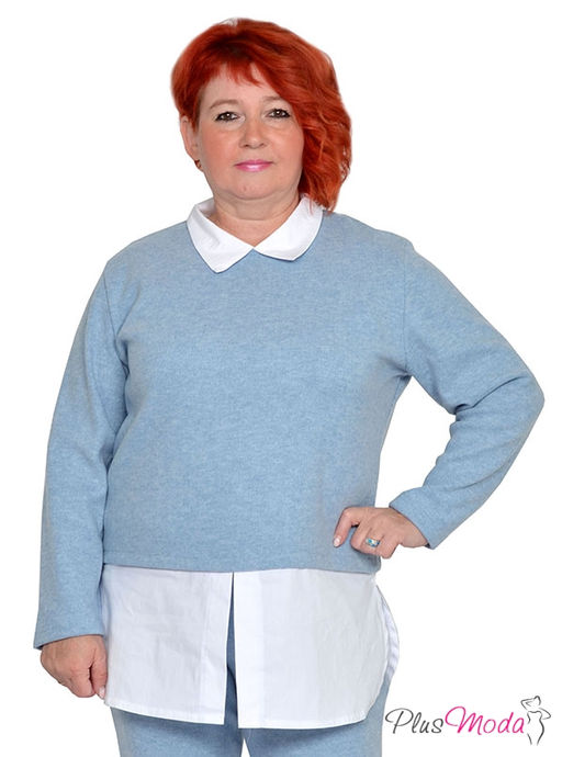 Туника Модель №1748 размеры 44-84 - Plusmoda фото 2