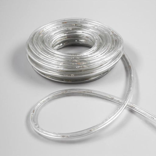 Световой шнур Luazon Lighting 10 мм, IP65, 10 м, 24 LED/м, 220 В, 8 режимов, свечение тёплое белое  фото 2