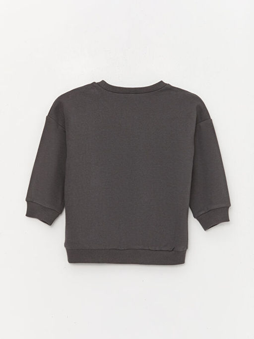 Bisiklet Yaka Basic Erkek Bebek Sweatshirt - Waikiki фото 2