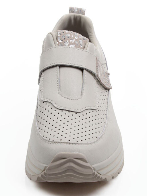 03-A1012-2A LT. BEIGE Кроссовки женские (натуральная кожа)