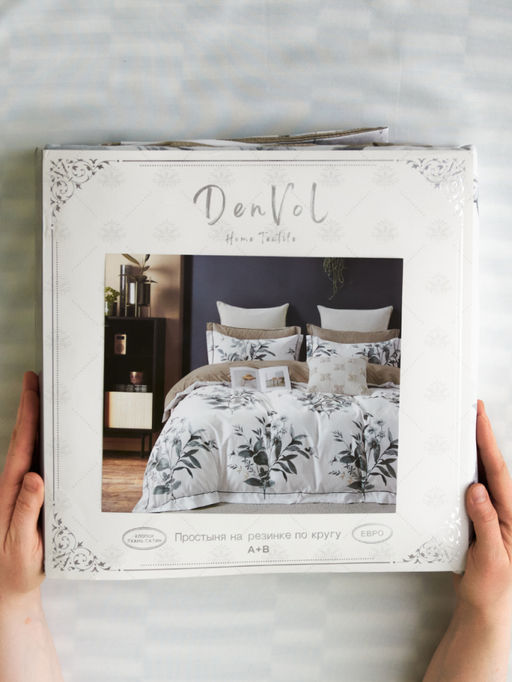 КПБ Denvol Classic на резинке по кругу DENCLR005 Семейный