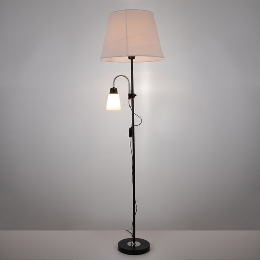 Торшер 19030/2BK E27 40Вт черный 41х41х180 см