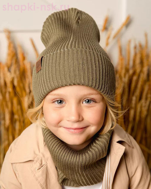 Q 181 D 181 Комплект детский (колпак+снуд) (50-54)