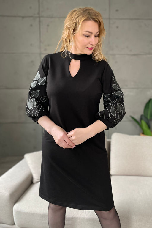 Платье Rumoda 2165 черный фото 8