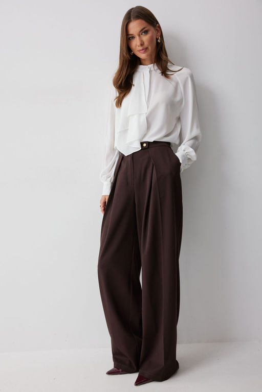 Брюки LYUSHe 4214 коричневый
