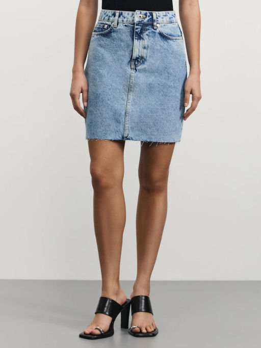 Джинсовая юбка мини / Zarina  фото 3