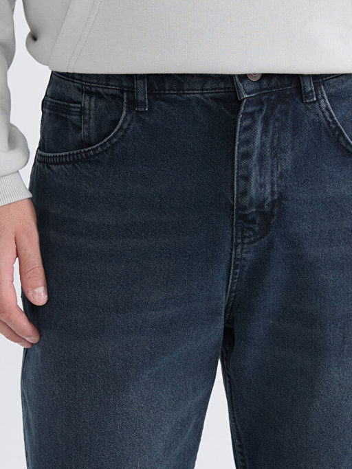 Baggy Fit Erkek Jean Pantolon