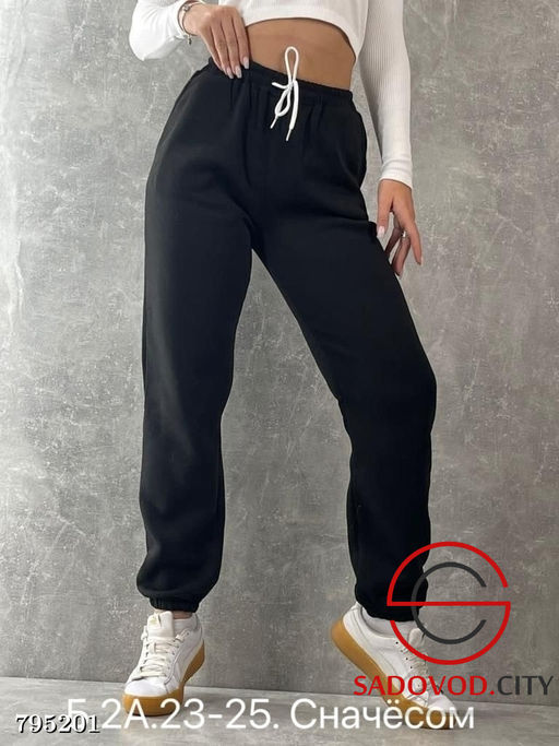 Штаны спортивные сначёсом - Bruno фото 7