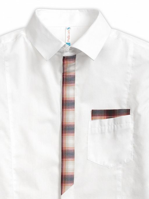 Pelican BWCT8089 сорочка верхняя для мальчиков  фото 5