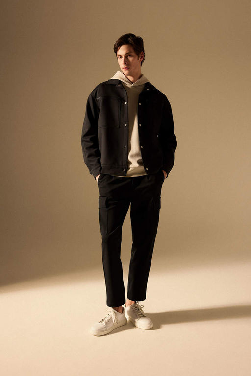 Прямые брюки Cargo Jogger, эластичные во всех направлениях - Defacto фото 3