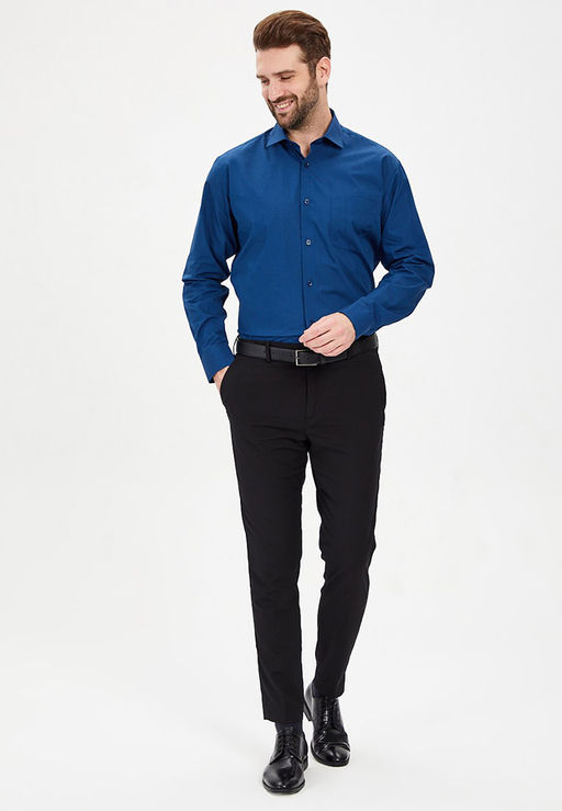 Сорочка мужская длинный рукав GREG 230/119/DB  фото 4