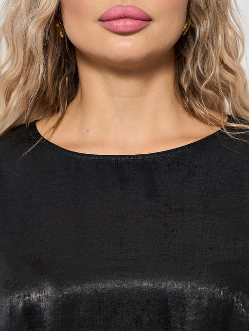 Блузка 0220-1а черный каменный - Aquarell фото 49