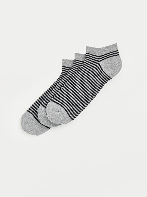 ?izgili Erkek Patik ?orap 3l? - Waikiki фото 2