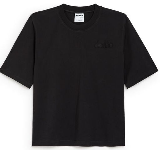 Футболка DIADORA T-SHIRT SS SPW LOGO ЧЕРНАЯ
