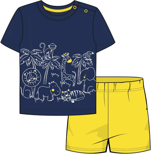 Комплект для мальчика (футболка+шорты) 42109 Lets go - Let's go фото 4