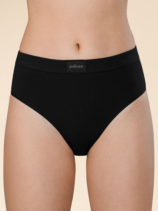 PELICAN, трусы женские, Черный