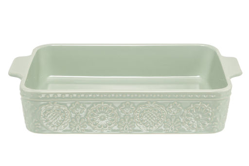 Форма для запекания 1,2 л 27.2*17*5.2 см "Традиция" прямоугольная мятный