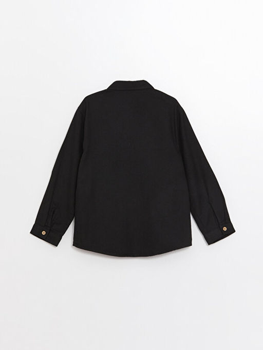 Uzun Kollu Basic Erkek ?ocuk G?mlek