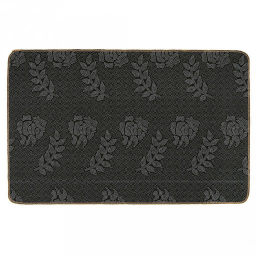 "Гейша" Коврик 60х90см, безворсовый, антискользящее основание, оверложенный край, полиэстер (Китай)