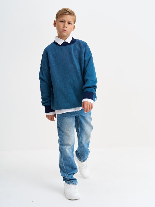 Синий джемпер для мальчика