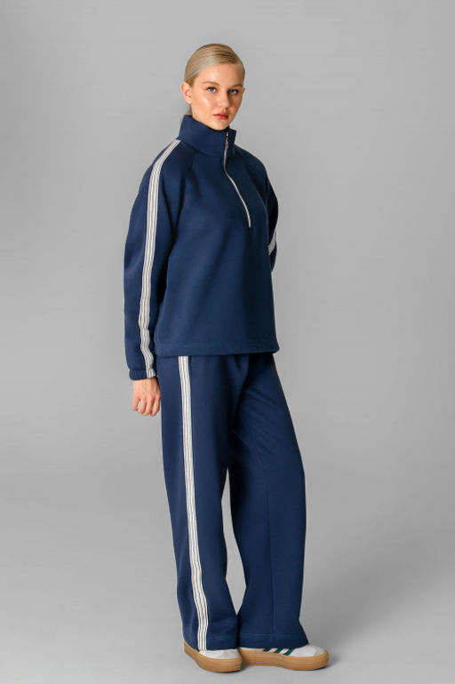 Арт. 2917 Костюм женский с начесом 46-54 (5 шт) Цвет:индиго