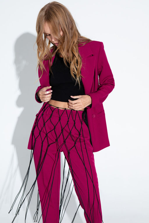 Жакет Pirs 4637 ягодный  фото 3