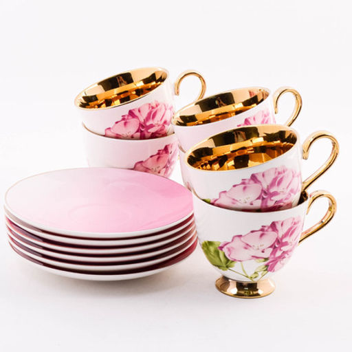 60311 Чайный/наб 12пр 200мл фарфор ПРЕМИУМ LR (х6) - Mayer&boch фото 5