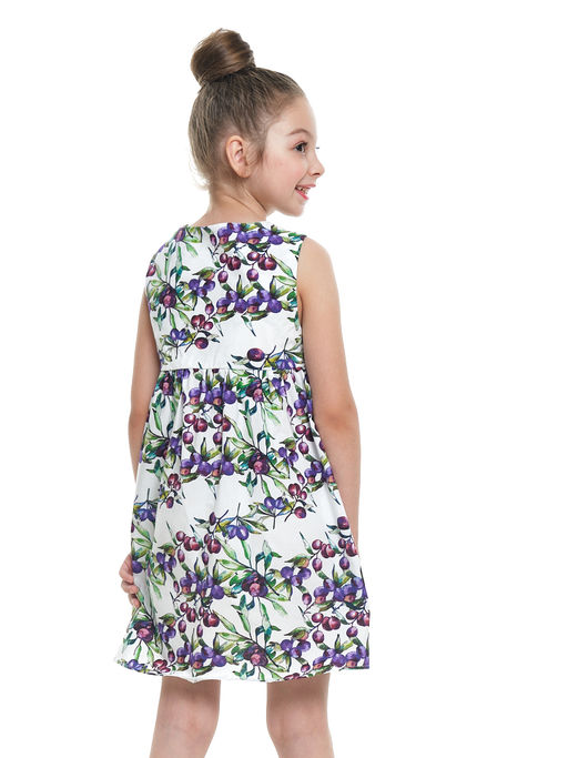 Платье для девочки UD 7550 оливки - Mini maxi фото 2