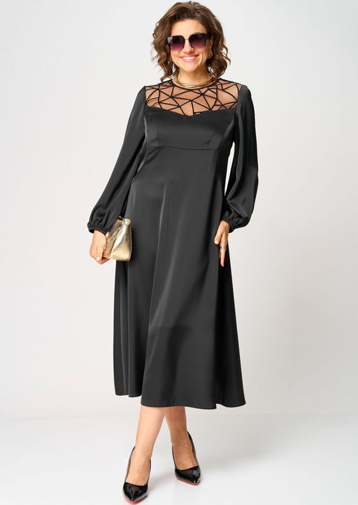 Платье EVA GRANT 7268В черный