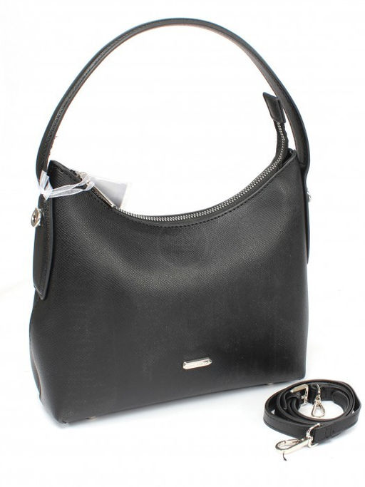 Сумка женская искусственная кожа DJ-CM 6987-BLACK, 1отд, плечевой ремень, черный SALE 261460 - Adelia фото 6